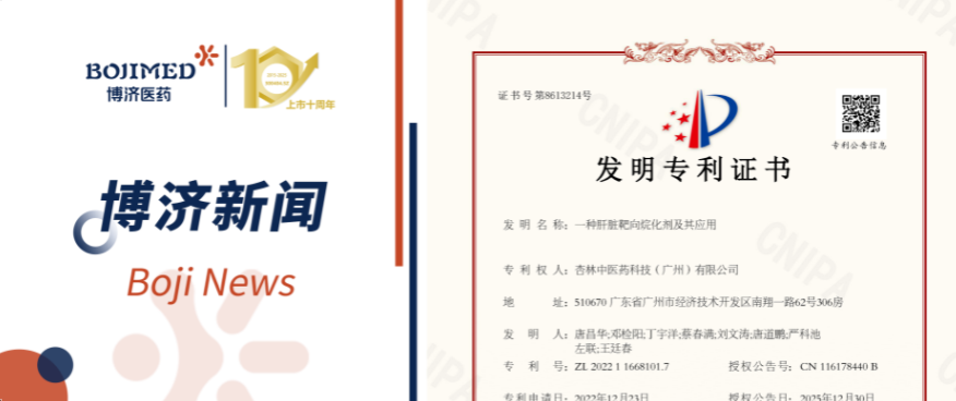 喜讯!W66国际医药自主研发化合物技术获发明专利!